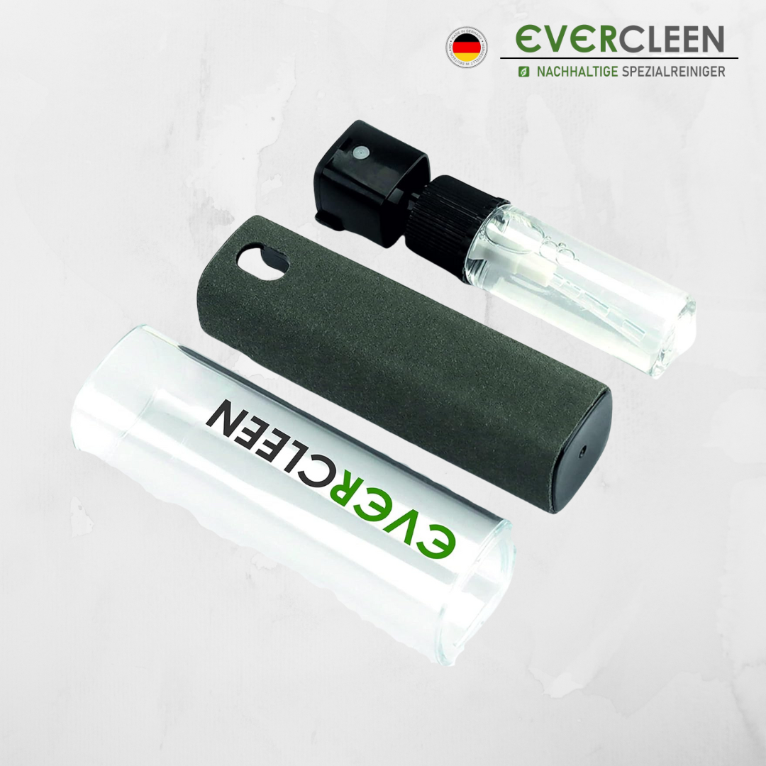 EVERCLEEN 2 GO Screen Cleaner Pro Bildschirmreiniger + Refill 500ml